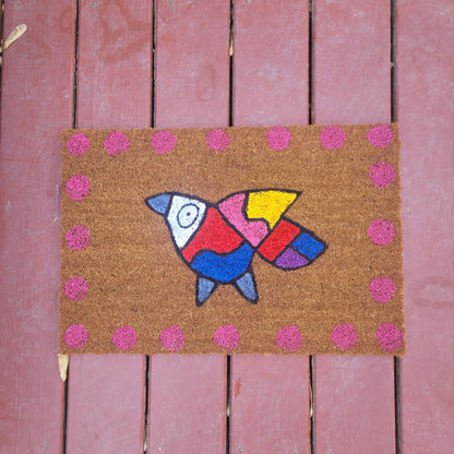 Pajarito Dotted Border Mat