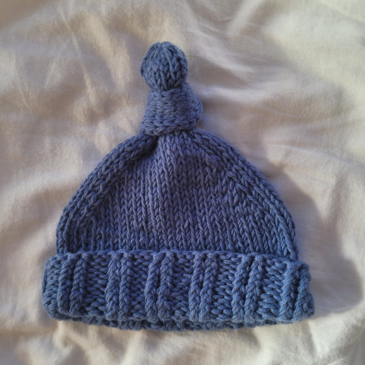 Knotted Baby Hat