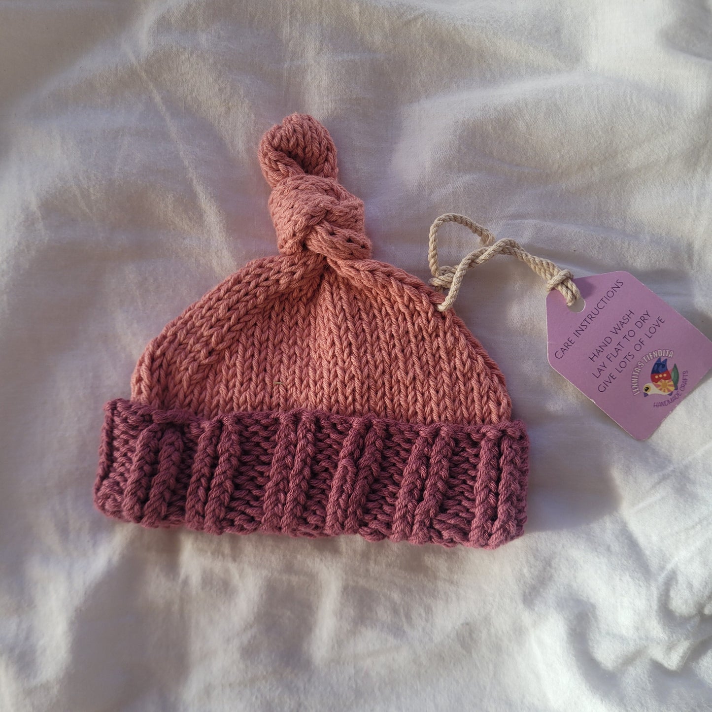 Knotted Baby Hat