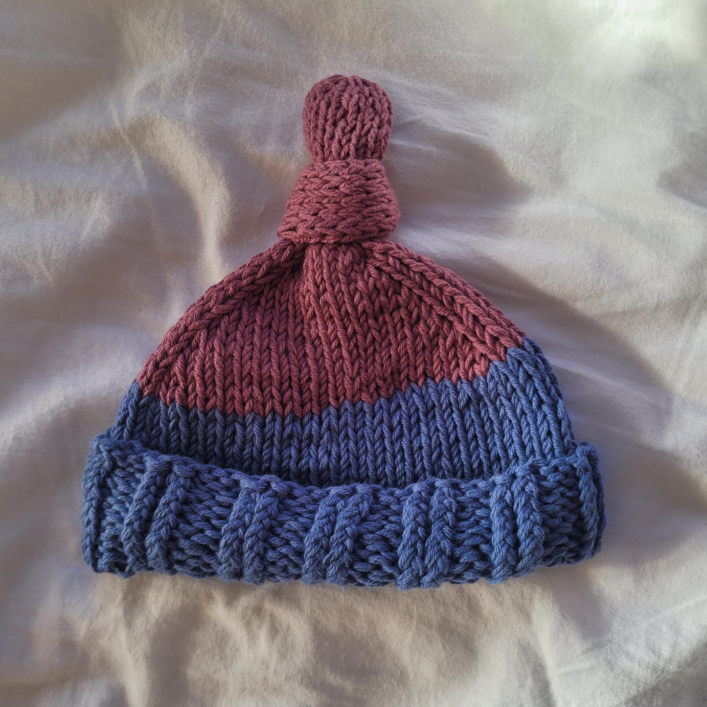 Knotted Baby Hat