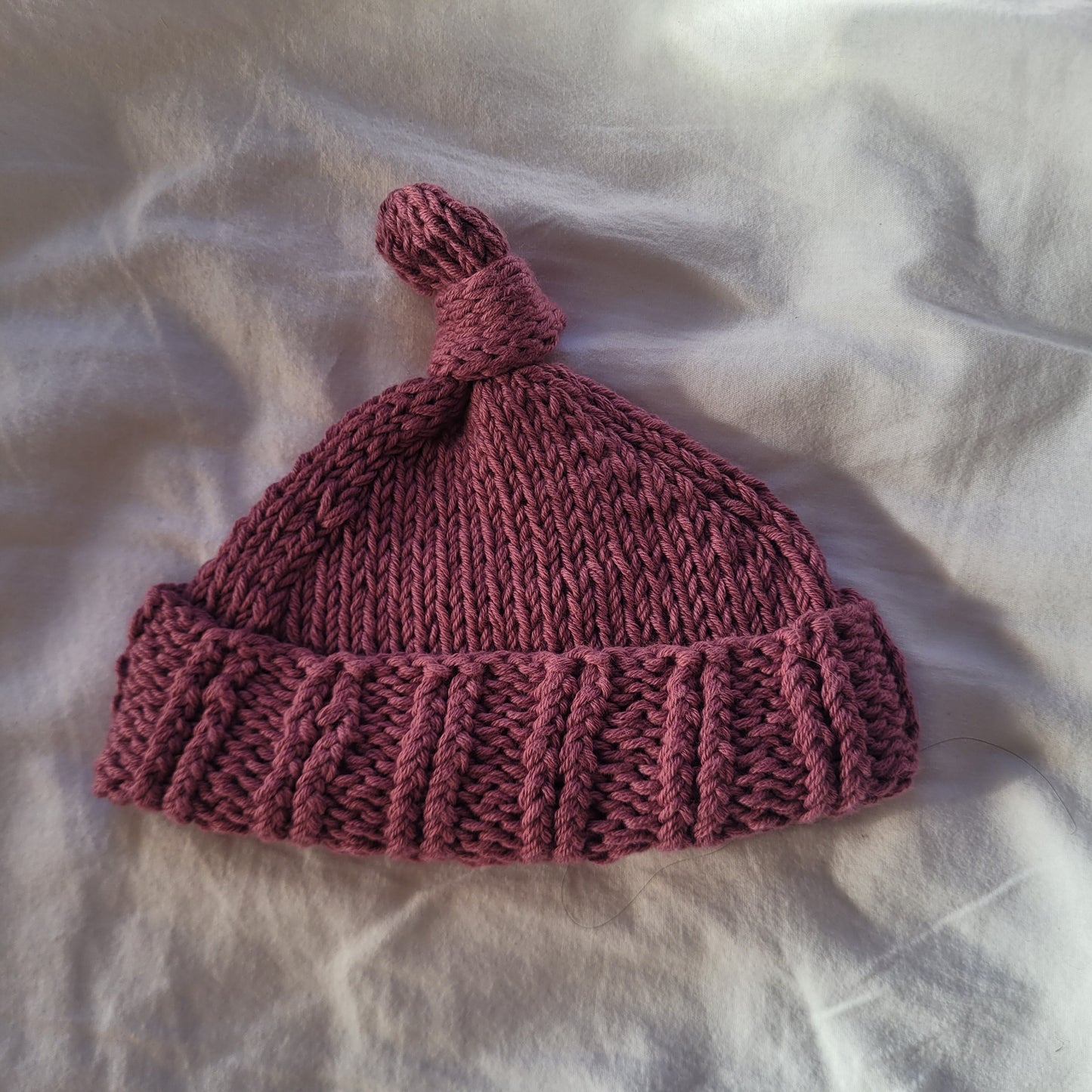 Knotted Baby Hat