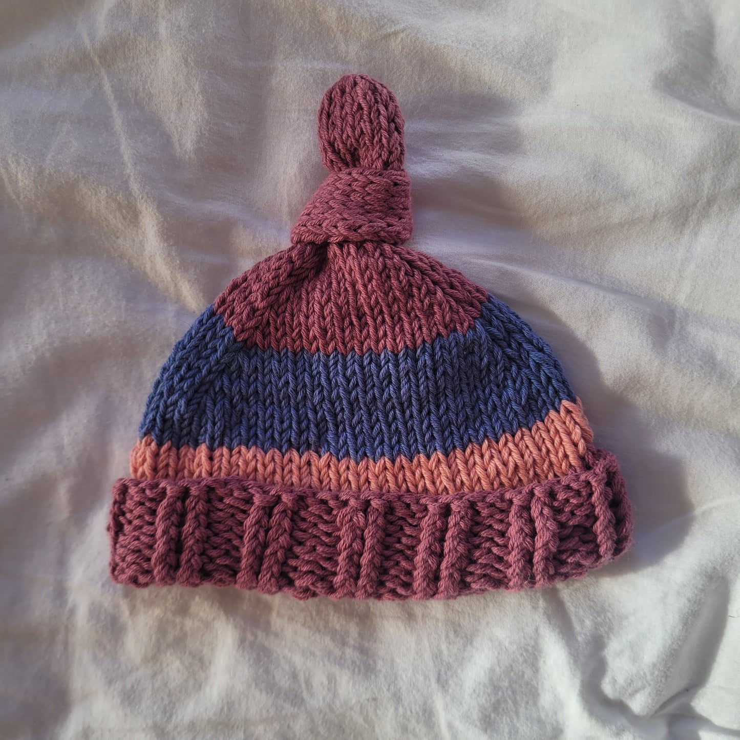 Knotted Baby Hat