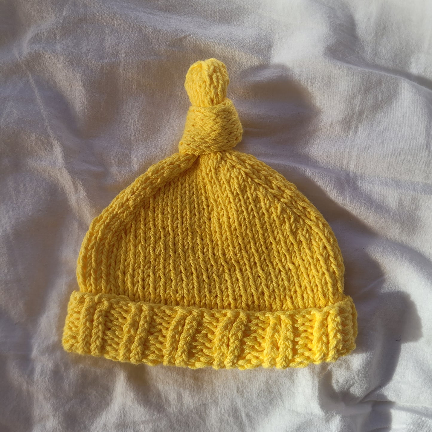 Knotted Baby Hat